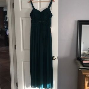 Bridesmaids Peacock ELSYE gown.